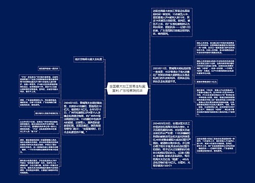 全国最大加工贸易走私案宣判 广东检察院抗诉