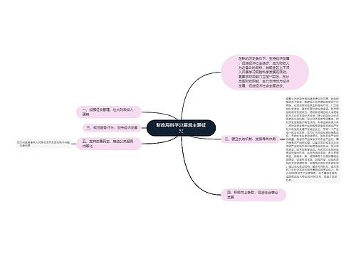 财政局科学发展观主题征文