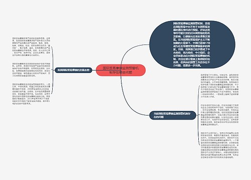 国际贸易摩擦监测预警机制存在哪些问题