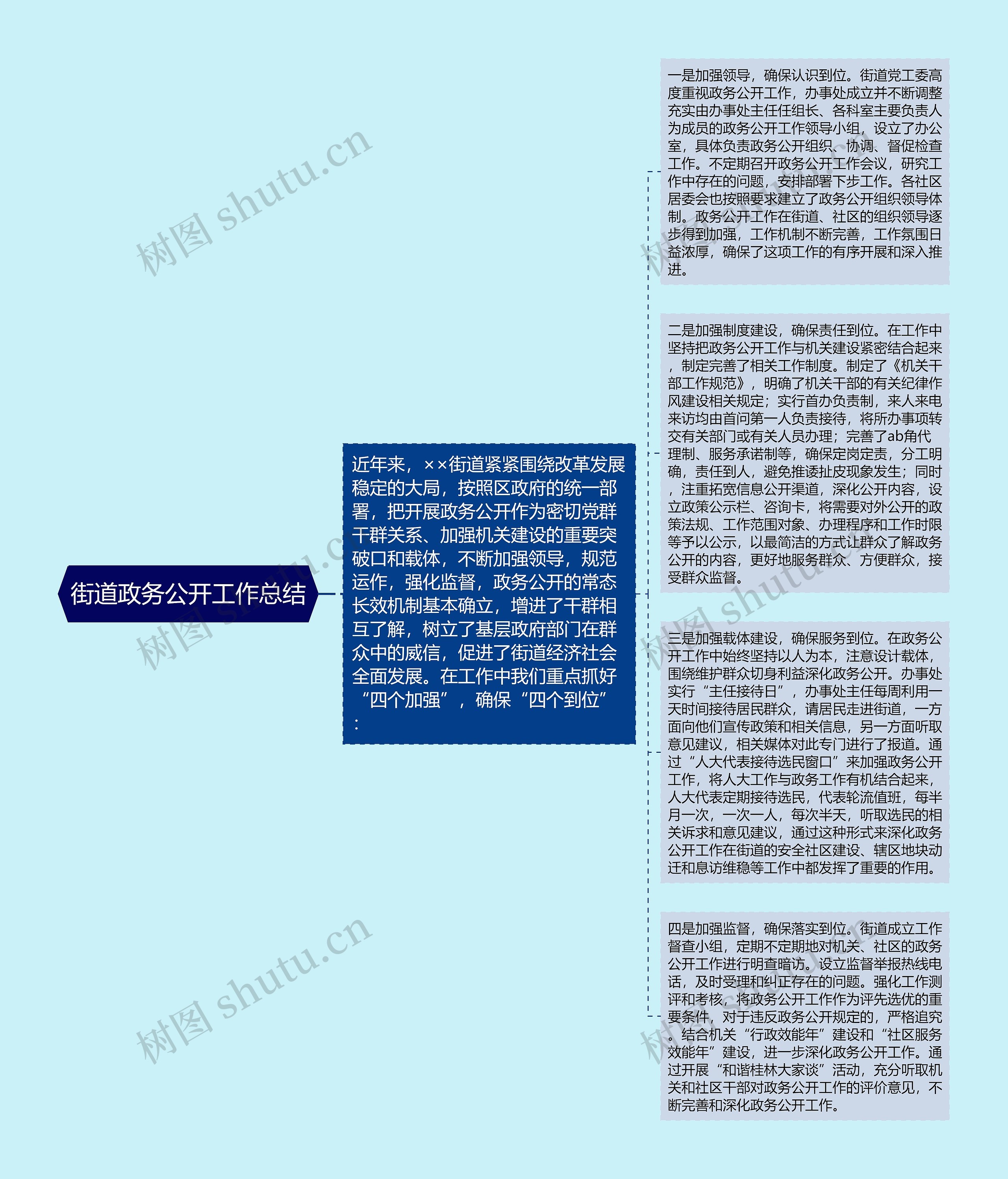 街道政务公开工作总结