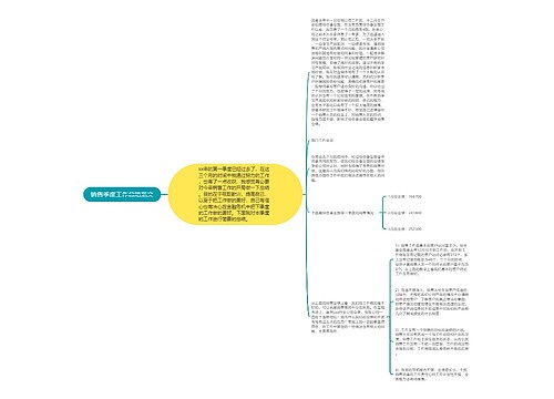 销售季度工作总结范文