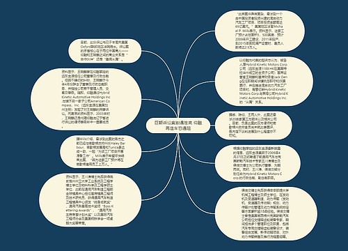 巨额诉讼案遭遇泄底 仰融再造车恐遇阻