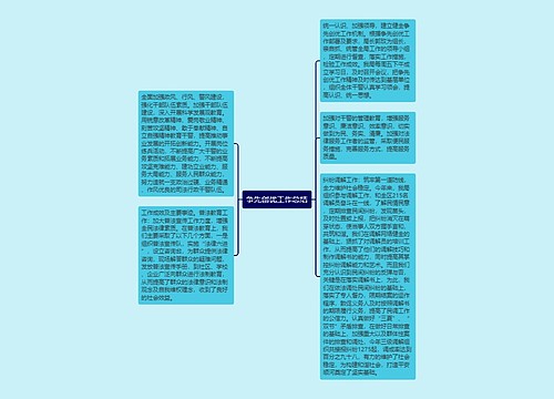争先创优工作总结
