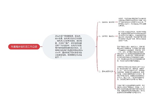 年度局计划生育工作总结