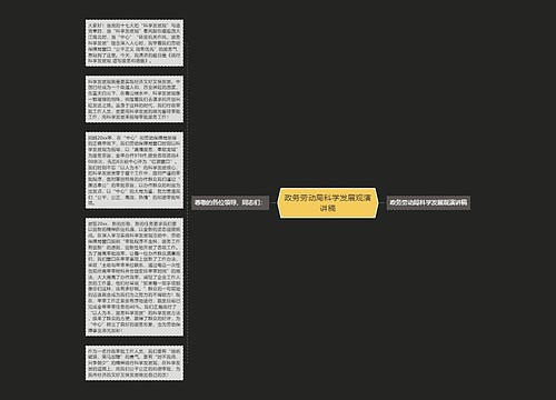 政务劳动局科学发展观演讲稿