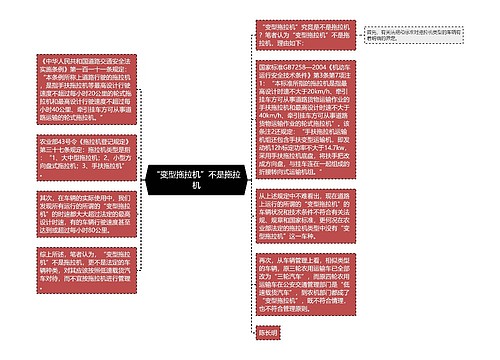 “变型拖拉机”不是拖拉机