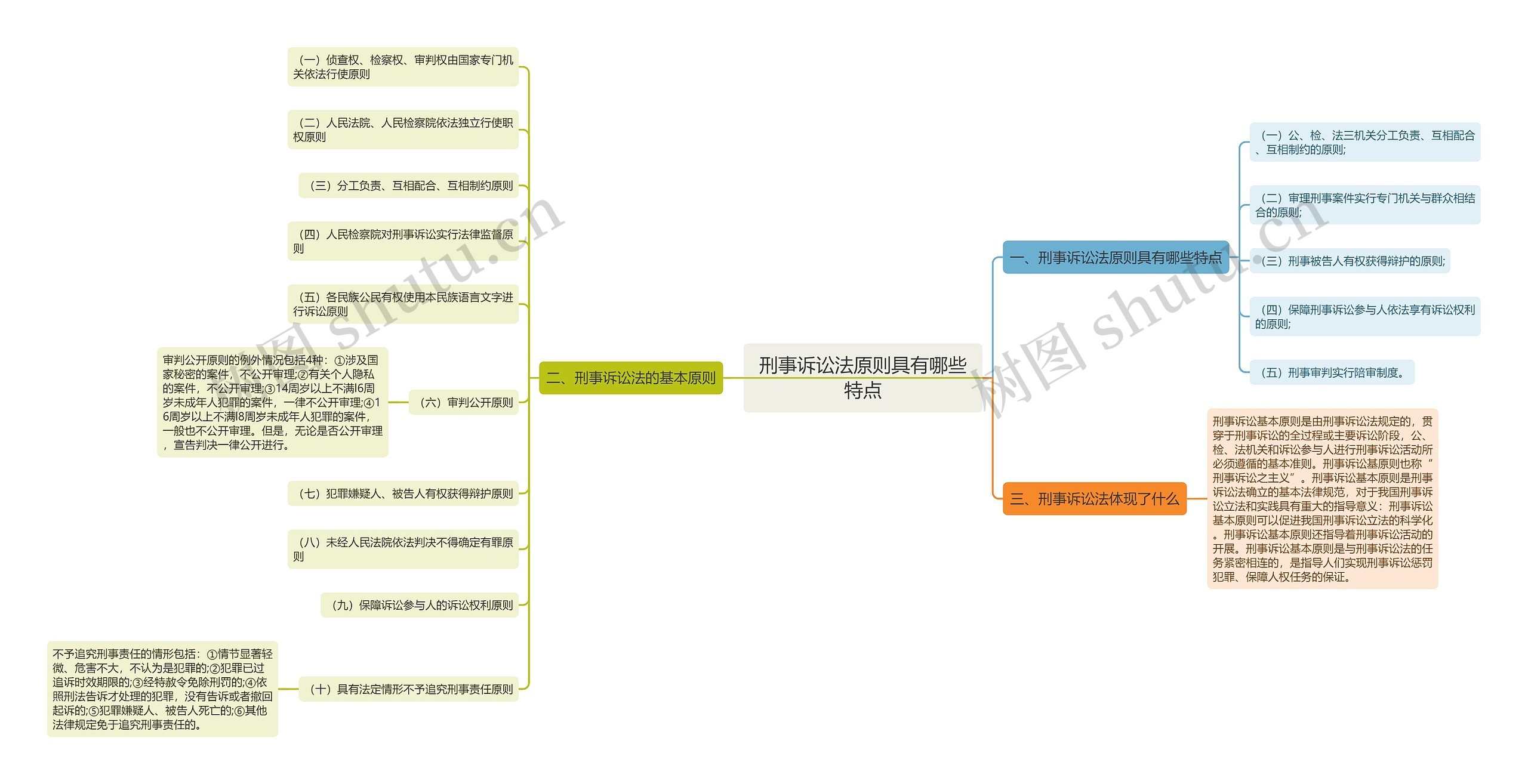 刑事诉讼法原则具有哪些特点