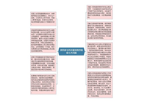 律师参与死刑复核程序面临七大问题