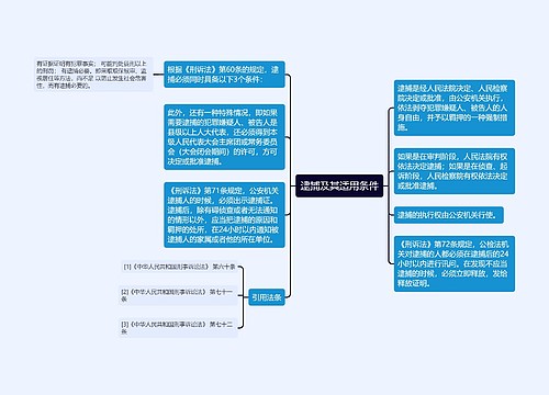 逮捕及其适用条件