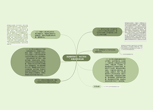 浅谈新民诉法“执行异议”的修改及其完善