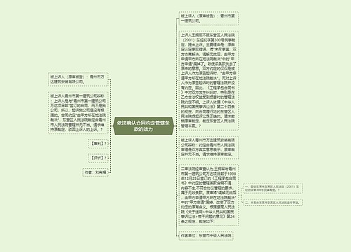 依法确认合同约定管辖条款的效力