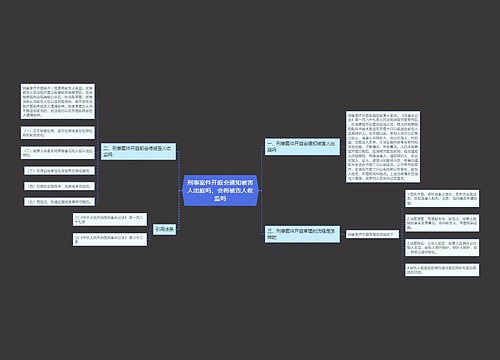 刑事案件开庭会通知被害人出庭吗，会将被告人收监吗