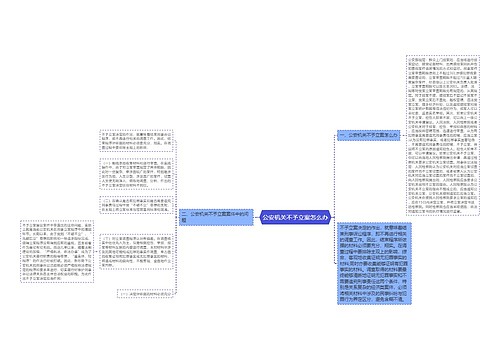 公安机关不予立案怎么办