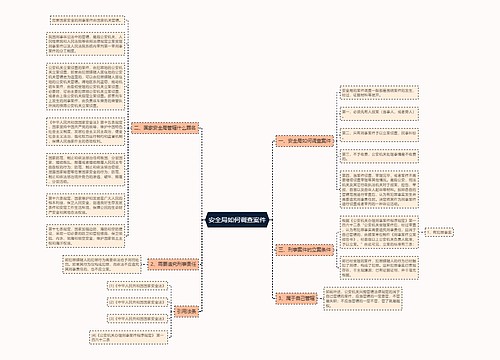 安全局如何调查案件