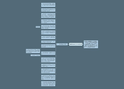 线路班安全工作年终总结