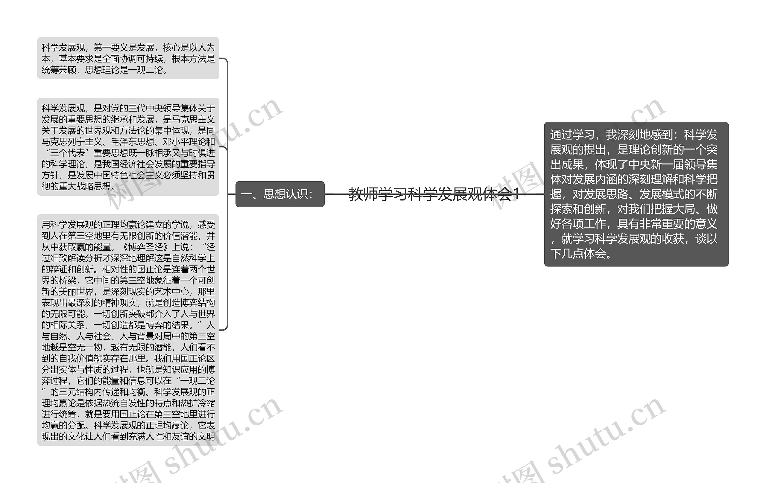 教师学习科学发展观体会1