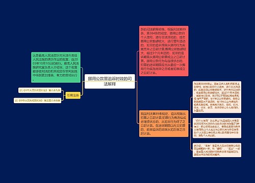 挪用公款罪追诉时效的司法解释