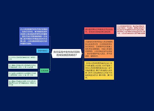 执行实践中发生执行回转的常见原因有哪些?