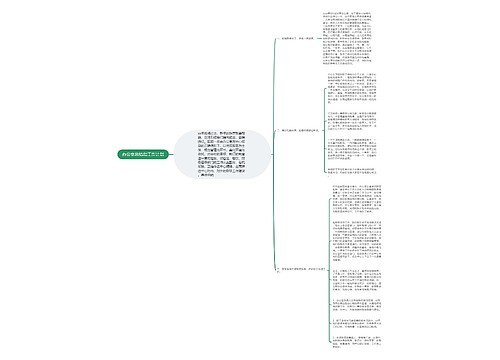 办公室总结和工作计划