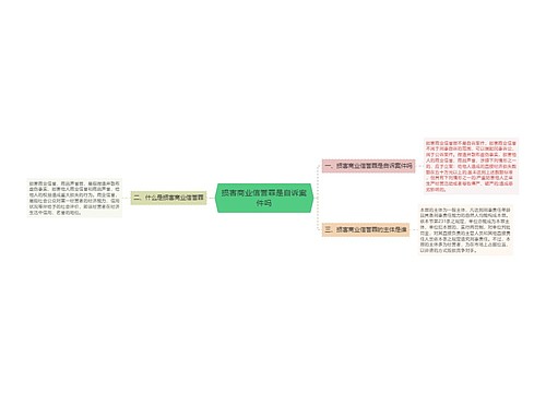 损害商业信誉罪是自诉案件吗