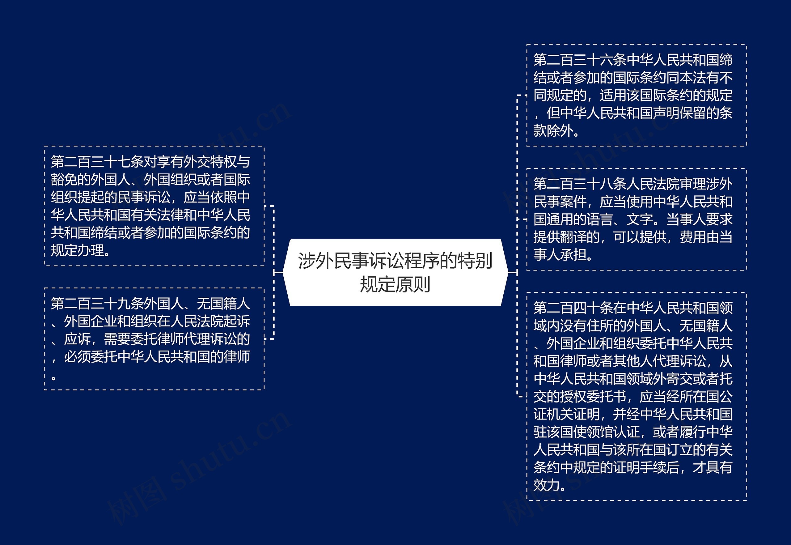 涉外民事诉讼程序的特别规定原则