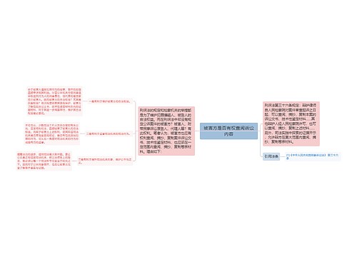 被害方是否有权查阅诉讼内容