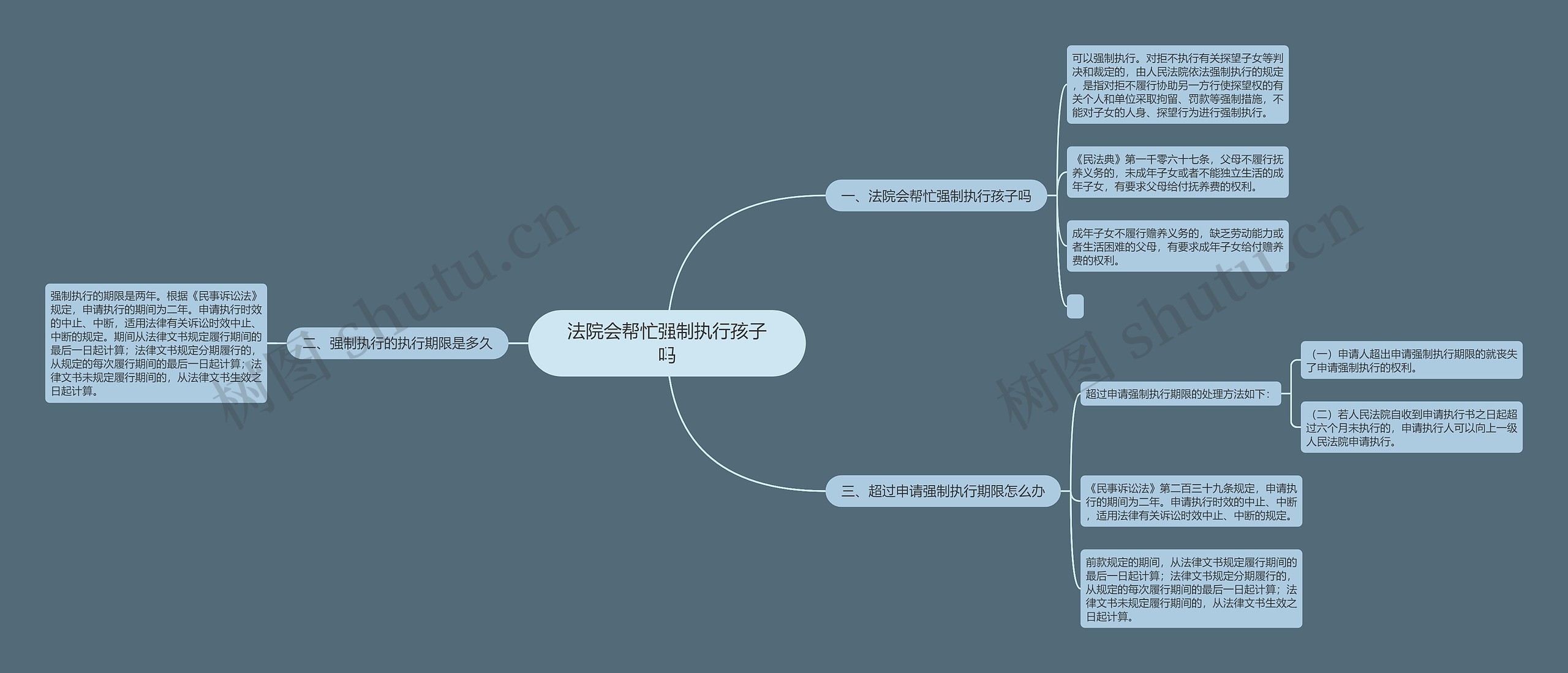 法院会帮忙强制执行孩子吗