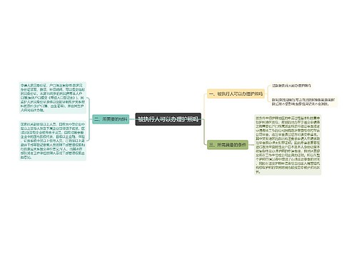 被执行人可以办理护照吗