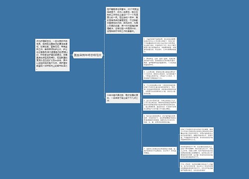 医生自我年终总结范文