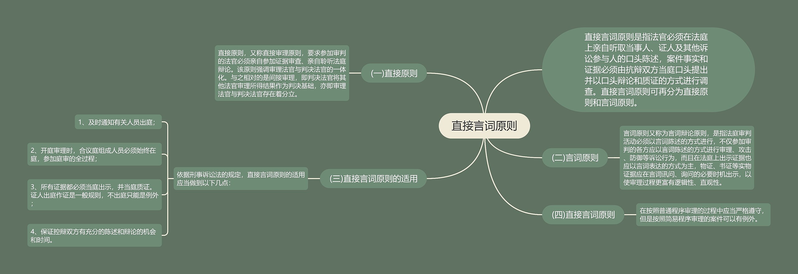 直接言词原则