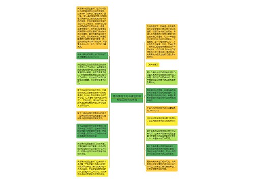 特殊情况下对申请进口限制进口技术的审批