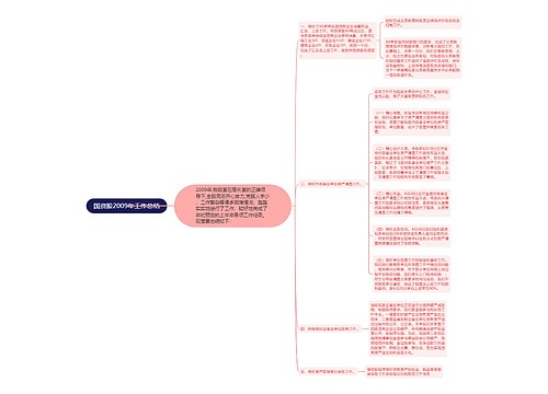 国资股2009年工作总结