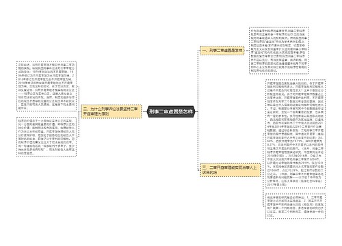 刑事二审虚置是怎样