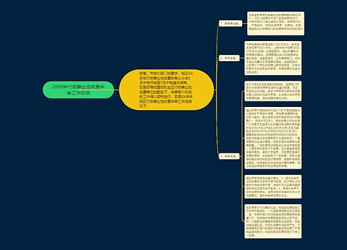 2009年行政事业性收费年审工作总结