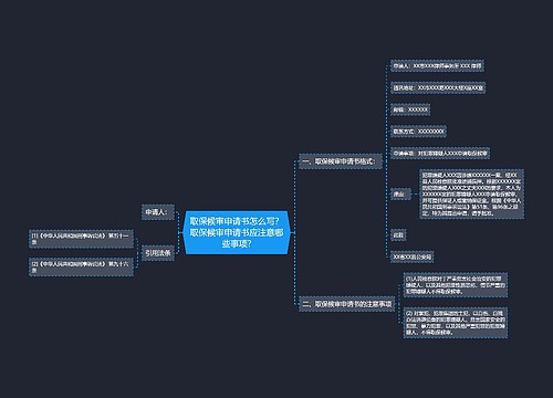 取保候审申请书怎么写？取保候审申请书应注意哪些事项?