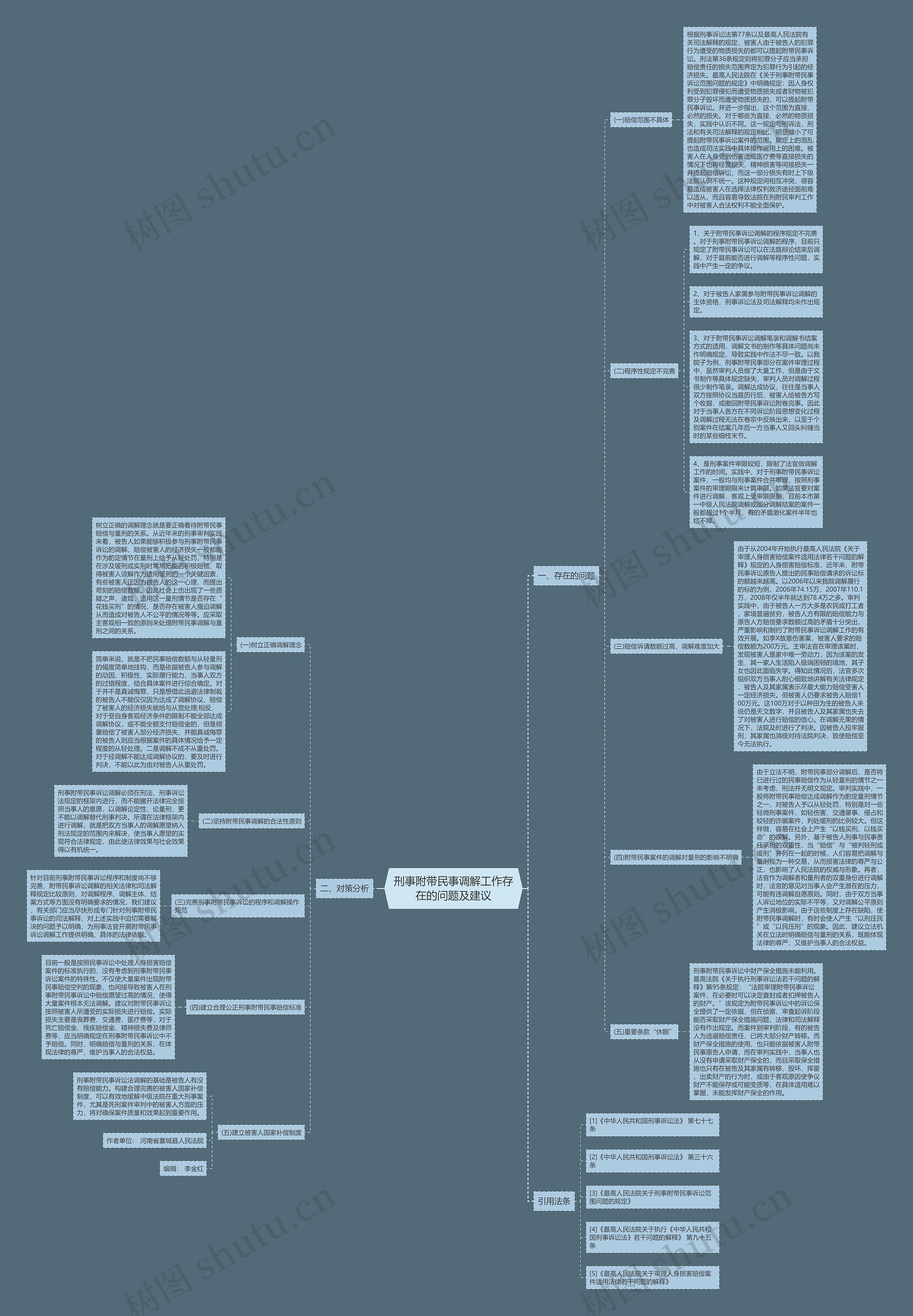 刑事附带民事调解工作存在的问题及建议 刑事附带民事调解工作存在的问题及建议