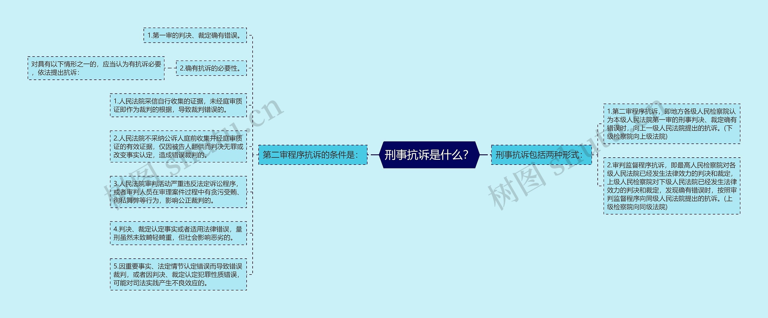 刑事抗诉是什么？思维导图