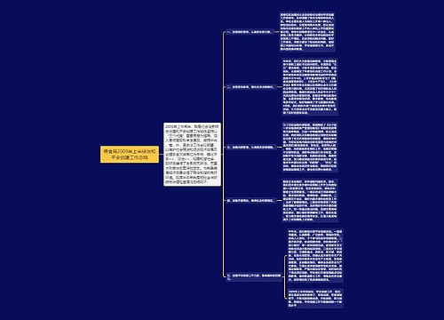 粮食局2009年上半综治和平安创建工作总结