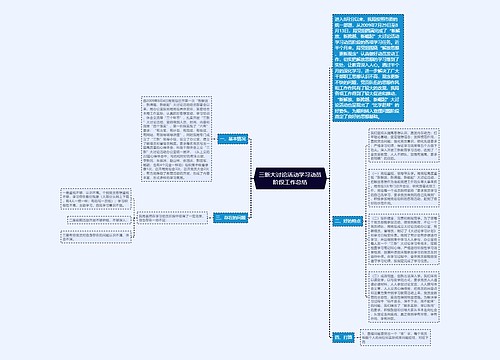 三新大讨论活动学习动员阶段工作总结