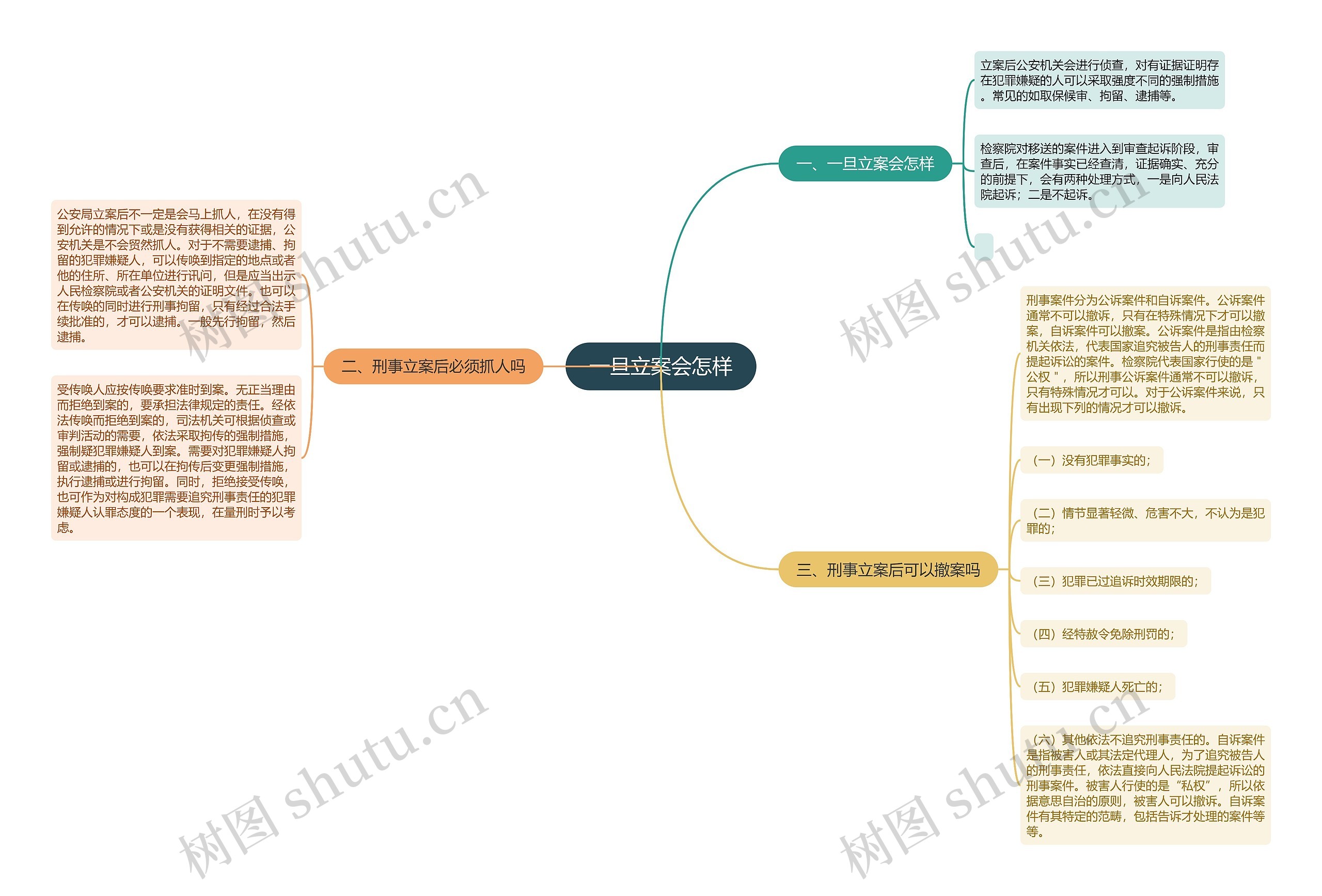 一旦立案会怎样