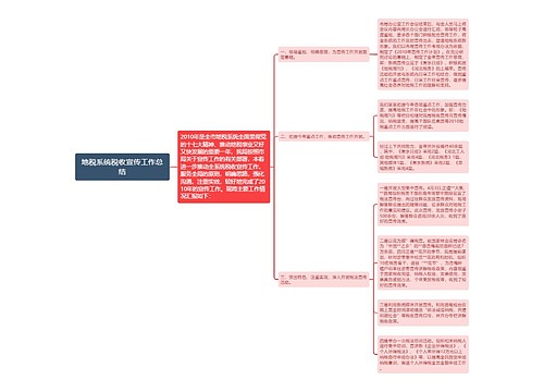 地税系统税收宣传工作总结