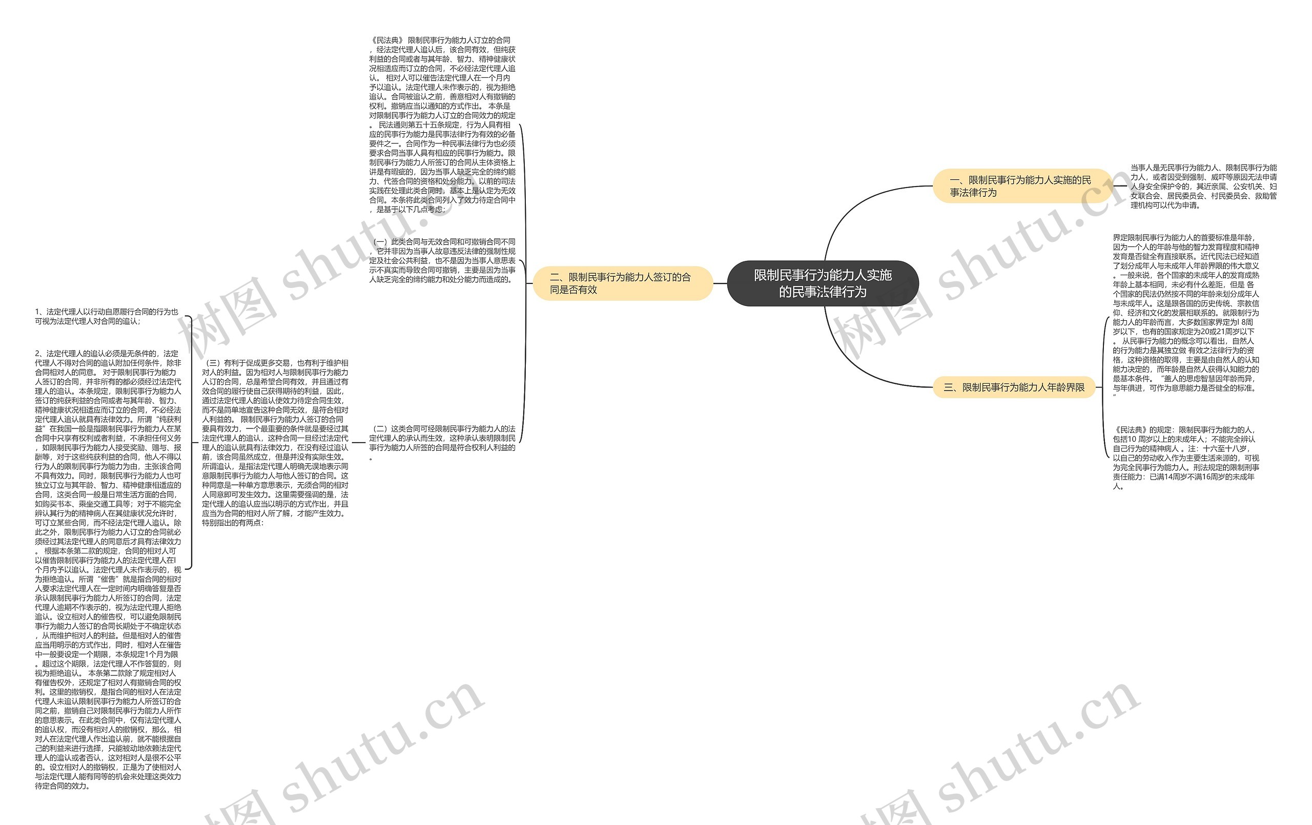 限制民事行为能力人实施的民事法律行为 限制民事行为能力人实施的民事法律行为