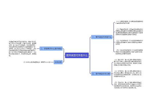 案件类型代字是什么