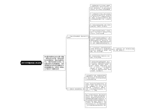 2011中学图书室工作总结