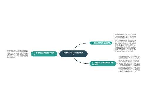 审查起诉阶段补充侦查多久