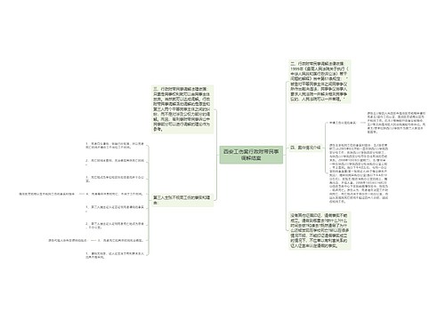 西安工伤案行政附带民事调解结案