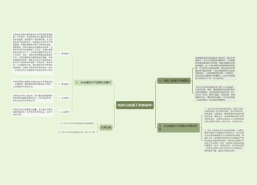 电鱼几条属于刑事案件