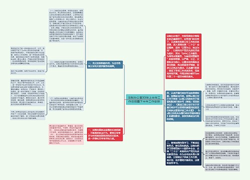 法制办公室XX年上半年工作总结暨下半年工作安排