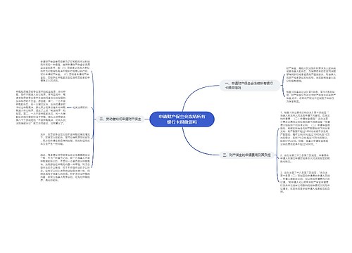 申请财产保全会冻结所有银行卡跟微信吗