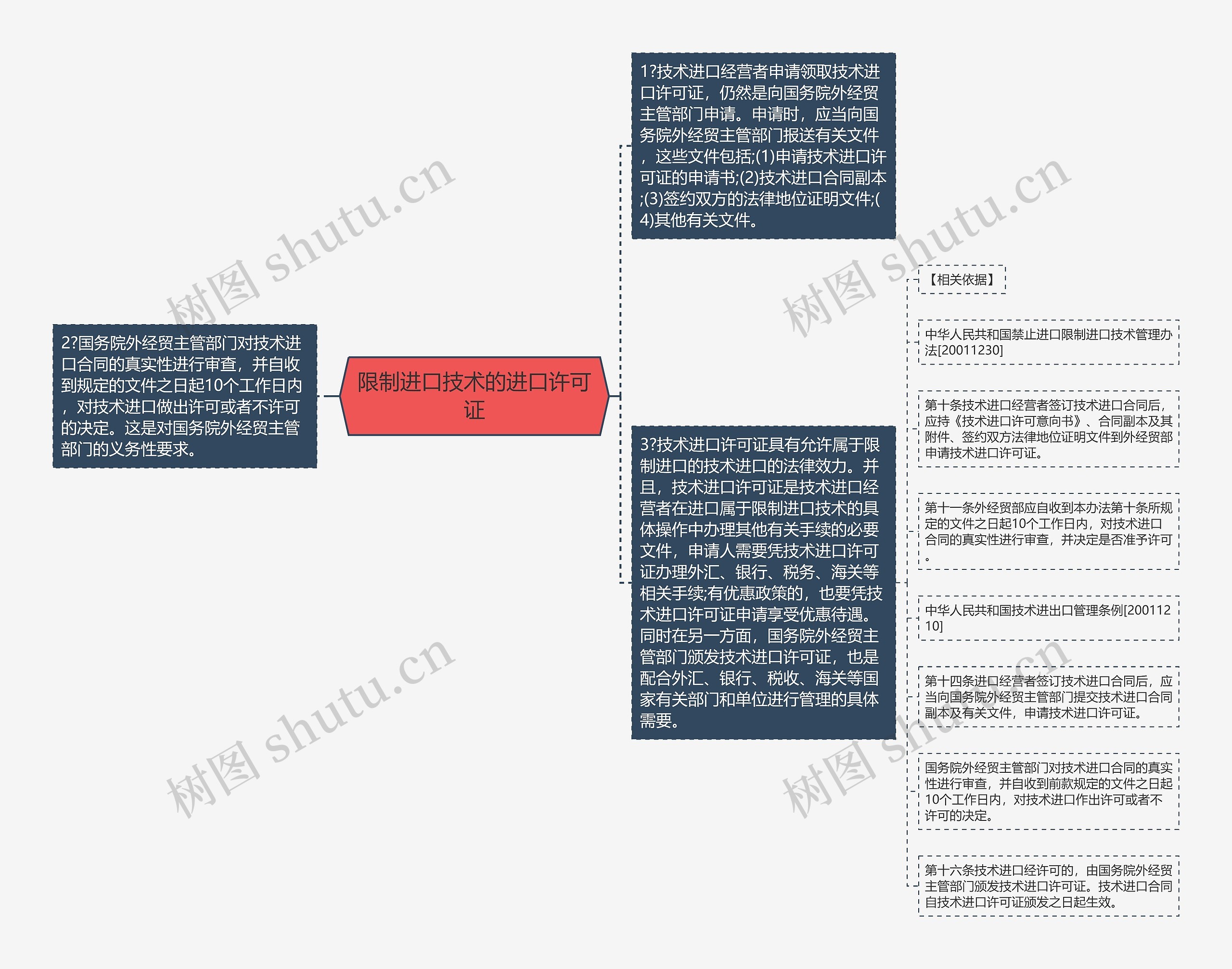 限制进口技术的进口许可证